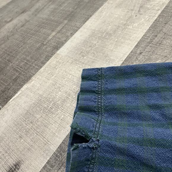 The Australian Outback Collection Denim Collar Striped Western USA Button Shirt - Picture 4 of 5